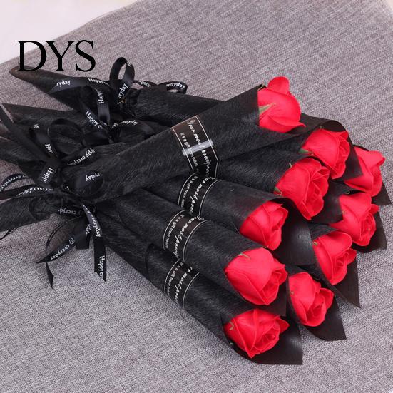 Wedding Supplies 10Pcs Soap Flower Gorgeous Exquisite Workmanship Realistic Fake Multicolor Fresh Keeping Artificial Home Decoration Craft