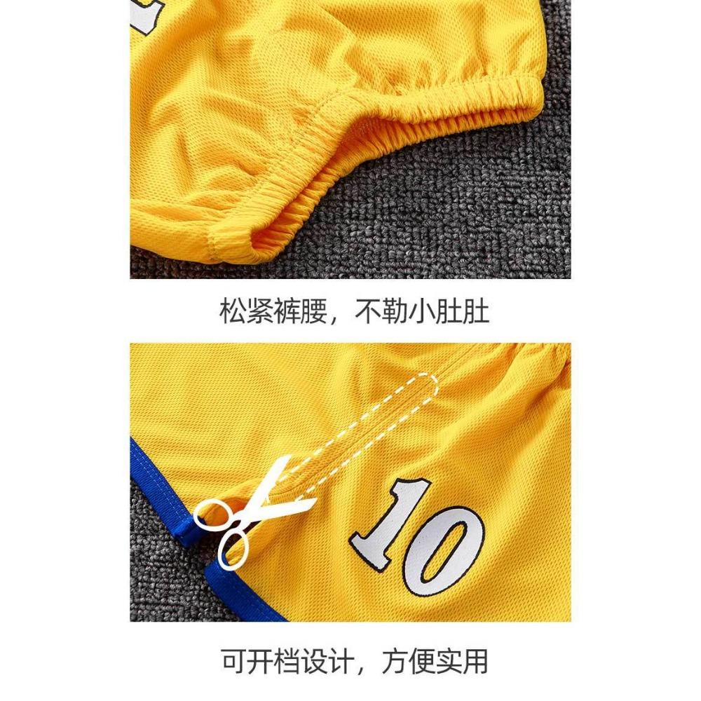 New Children's Clothing Quick Drying Sportswear Set Boys' Sleeveless Baby Basketball Suit Summer Vest Shorts
