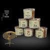 Jinfengxing Natural Sandalwood & Agarwood Indoor Coil Incense for Aromatherapy, Mosquito Repellent, and Odor Removal