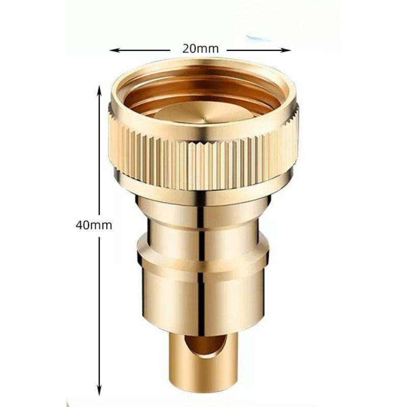 Stop Valve for Water Faucet, Automatic Stop Valve for Washing Machine Water Faucet, Prevents The Faucet Handle From Falling Off