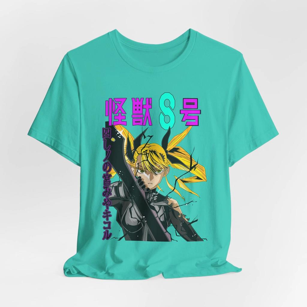 Kikoru Shinomiya Graphic Tee – Unisex Anime T-Shirt Inspired by Kaiju 8