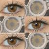 EYESHARE  1Pair Color Contact Lenses for Eyes Blue Eye Contacts Brown Natural Contact Lenses Gray Pupils Lens Yearly