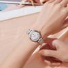 OLEVS Quartz Stainless White Women's Watch, Cute, Lightweight, Steel, Waterproof, Luminous, Gift,