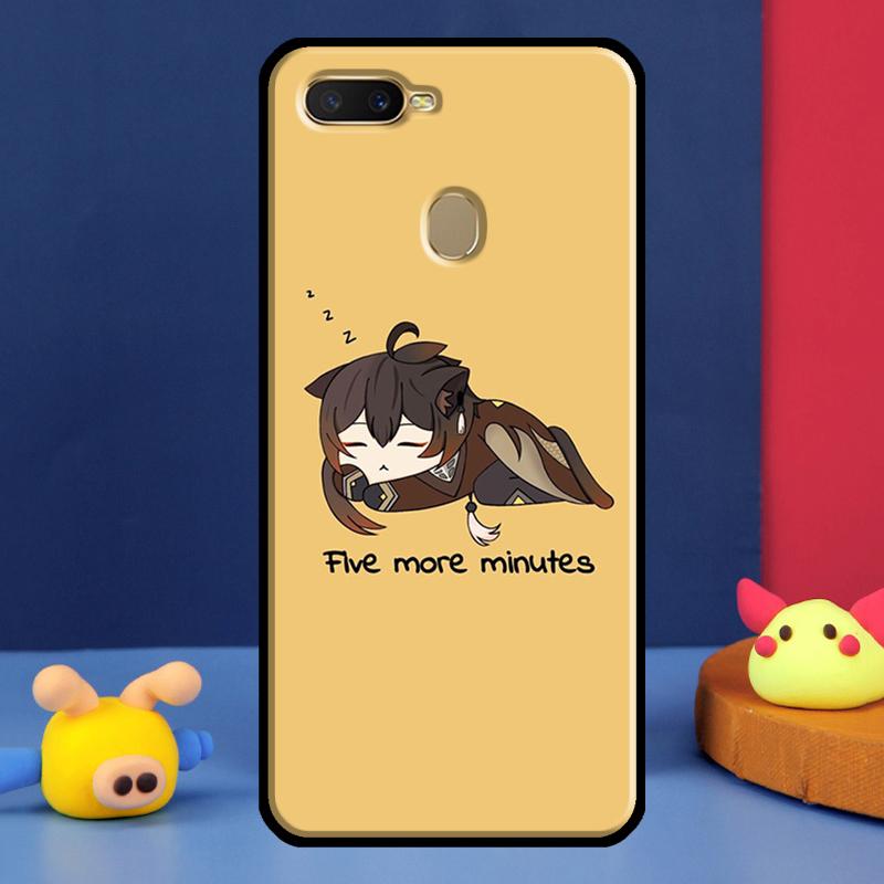 Zhongli Genshin Impact Case For Oppo A91 A5 A9 A16 A76 A96 A58 A78 A98 A52 A72 A74 A94 A54 S A57 A77 A15 A17 Cover