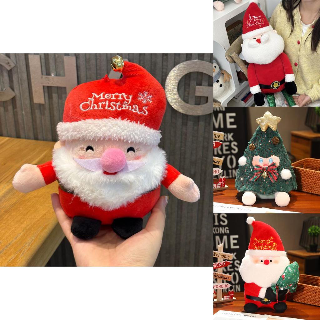 Christmas Santa Doll With Pp Cotton Filling For Home Party Gift Giving