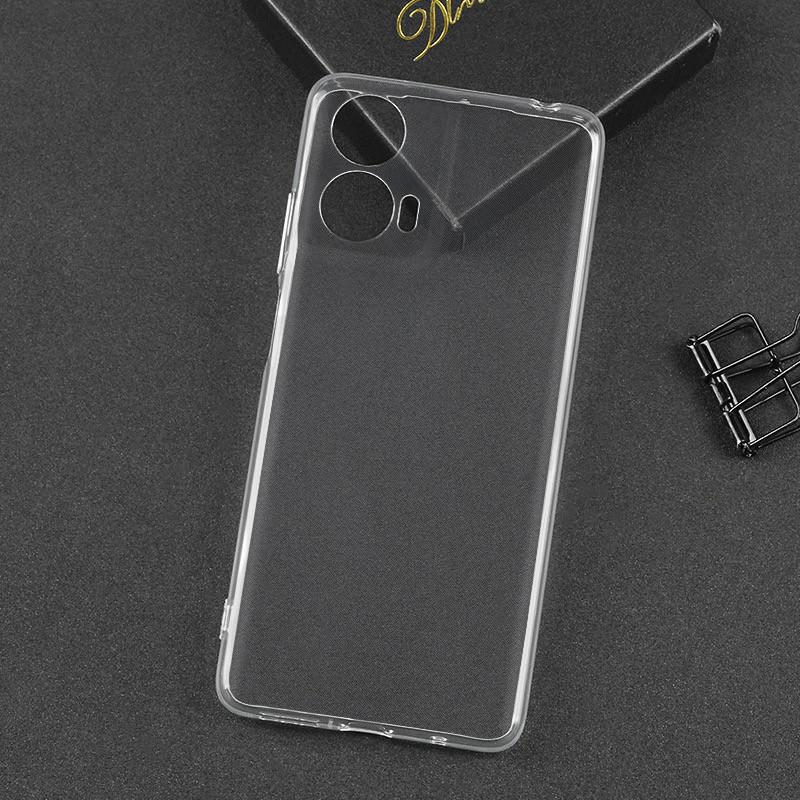 TPU Case for Motorola Moto G24 Power,Precise Lens Cutout HD Clear Cell Phone Cover