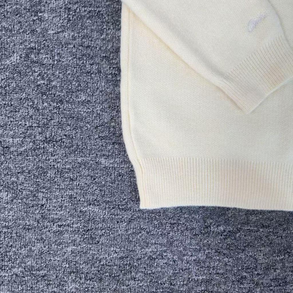 Corteiz Unisex European-American Street Style Loose Pullover Round-Neck Autumn Knitwear