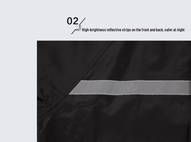 Men's and Women's Waterproof Motorcycle Raincoat and Pants Set