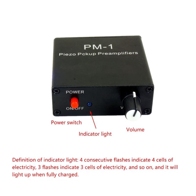 Auditory Amplifier with Adjustable Sound TYPE C DC5V High Impedance Charge Type Preamplifier Circuit Enhances Experience
