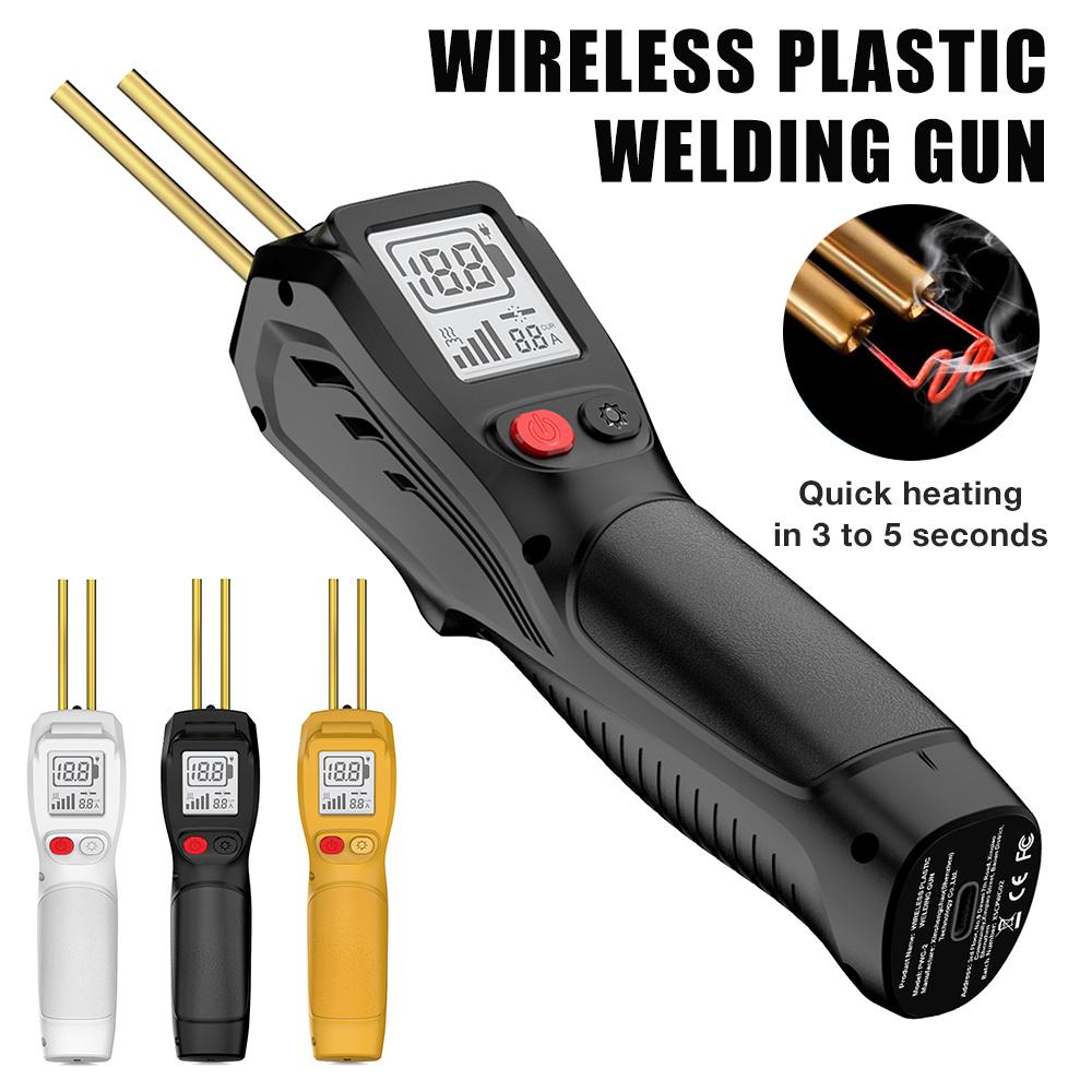 

500W LCD Display Handheld Wireless Charging Plastic Welding Repair DIY Projects and Other Plastic Repairs білий