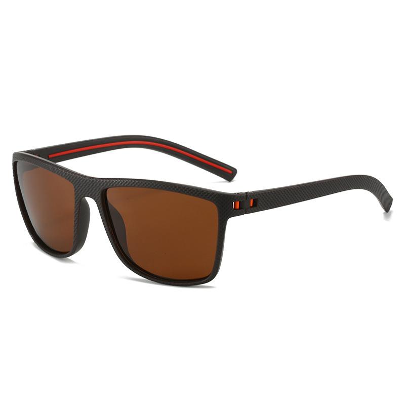 

Fashion Square Polarized Sunglasses Men Women Stylish Sports Sun Glasses Male Trendy Outdoor Fishing Driving Cycling Shades черный коричневый