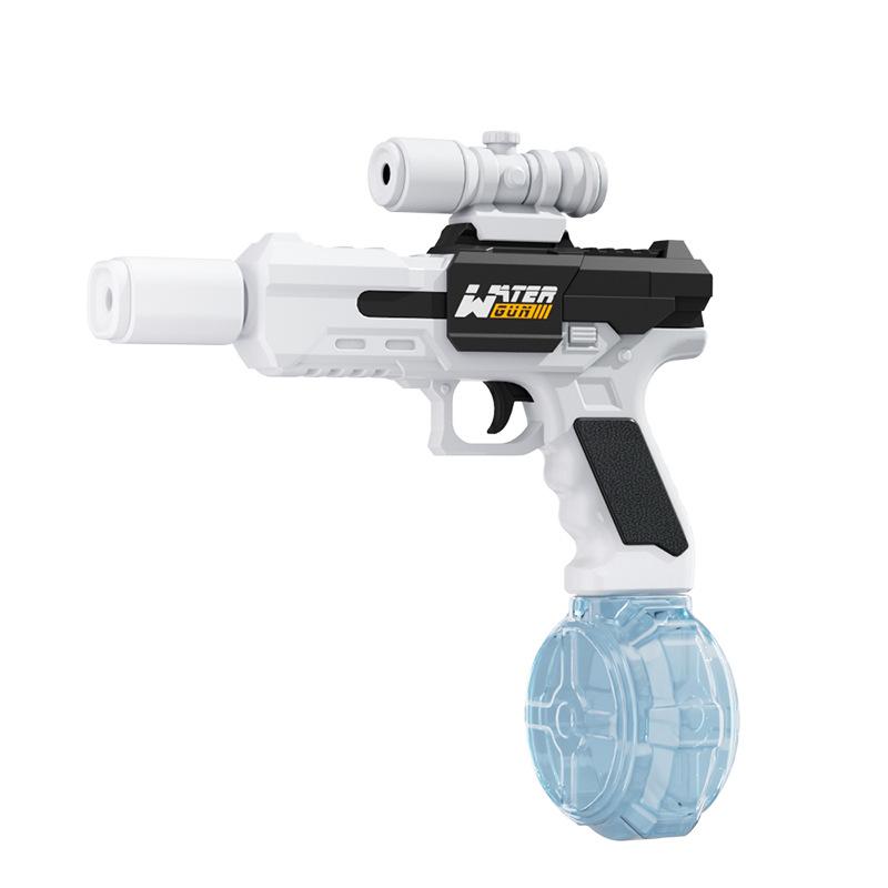 Water Electric Gun Toys Children High Pressure Powerful Watergun Automatic Toy Gun Summer Outdoor Beach Pool Garden Toys Adult