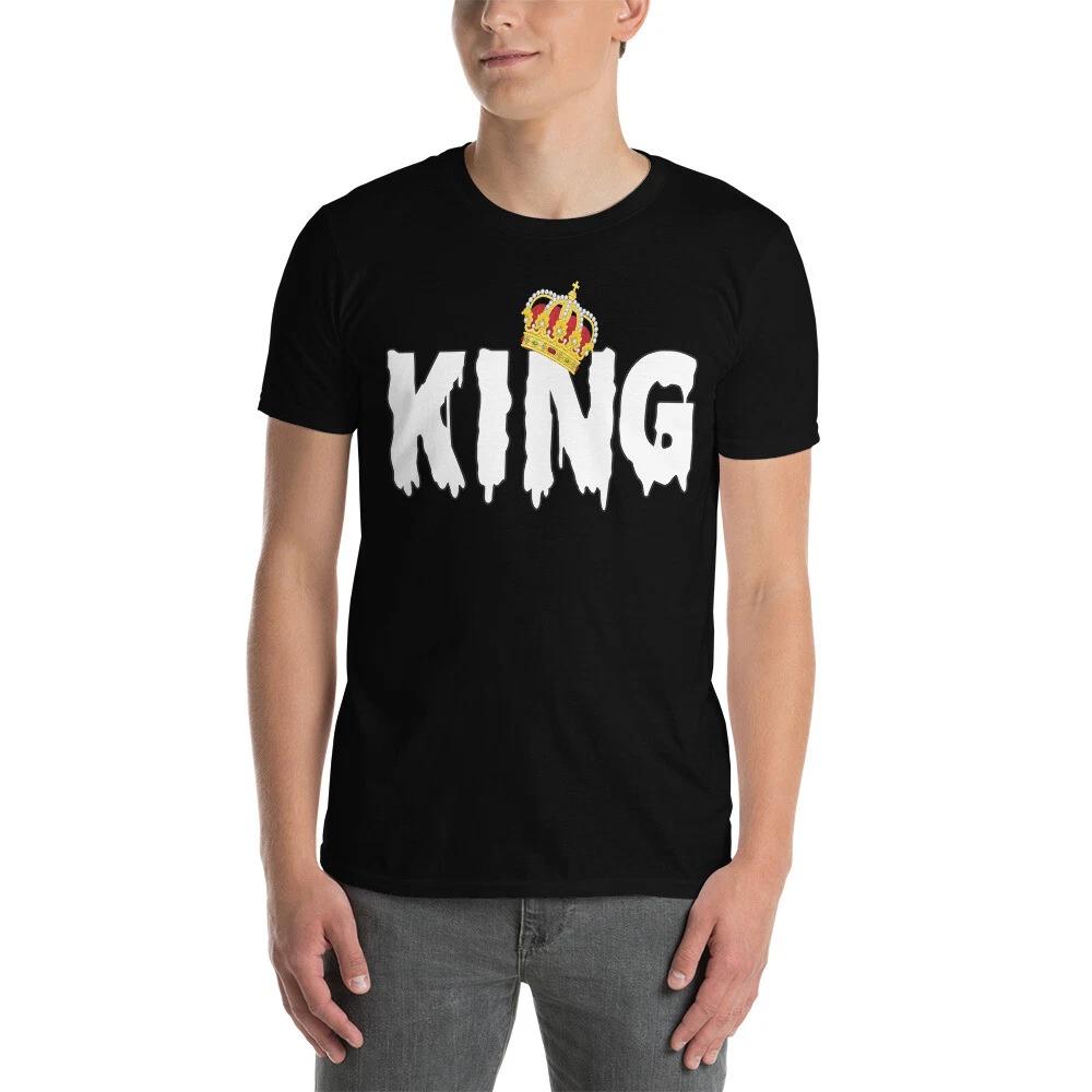 

УНИСЕКС Футболка с коротким рукавом KING & CROWN COOL GRPHIC 4XL