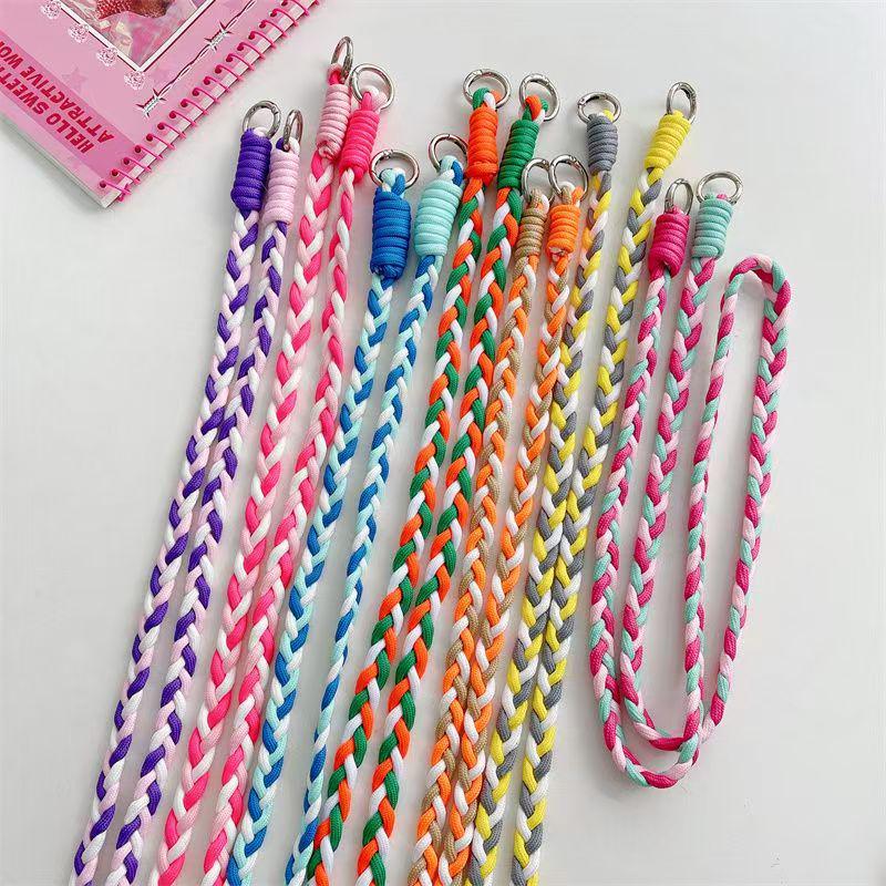 

Universal Women s Personalized Braided Phone Lanyard & Crossbody Chain Color 69/Single Lanyard No Spacer