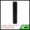 UXCELL 1 Pcs 22/25/28/30/32/35/38/40 mm ID 200mm Length 4mm Thickness 0 Degree Black Car Silicone Hose Coolant Hose Universal