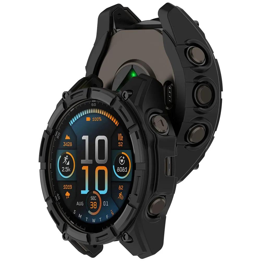 High Quality TPU Hollow Case Protector Shell for Garmin Enduro 3 Smart Watch with Anti Scratch and Drop Protection