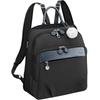Kanana Project PJ1-4th Backpack with Anti-Virus Pocket, Women's, A4 Size, Multi-Function, No. 67645, Black, H37 X W31 X D11cm