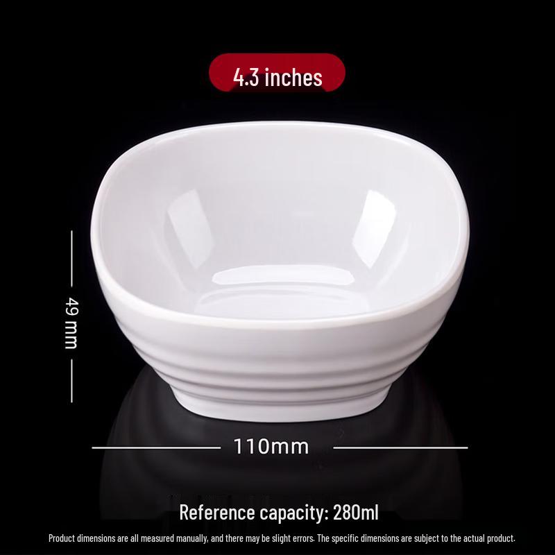 Xiyao A5 Melamine Rice & Soup Bowls