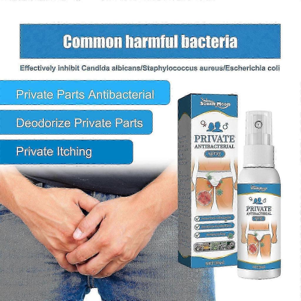Anti-Itch Spray Refreshing Soothing Spray Private Long-Lasting External Anti-Itch, Remove Odor, Natural Herbal Formula 25-26