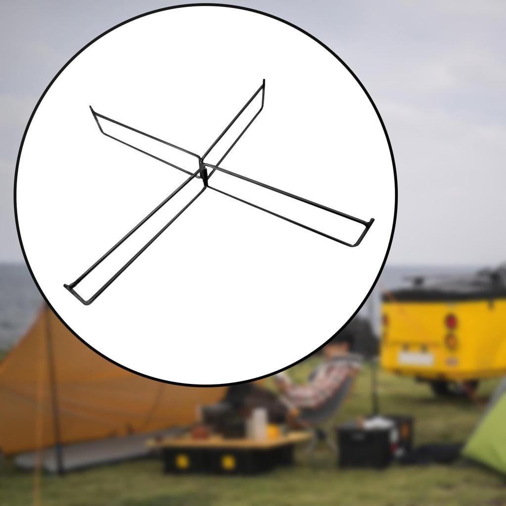 T Tooyful Folding Cooler Stand, Stainless Steel CoolerWater Stand, Luggage Stand, Water Jug Stand, Compact Storage, Universal Stand, Suitcase Rack,