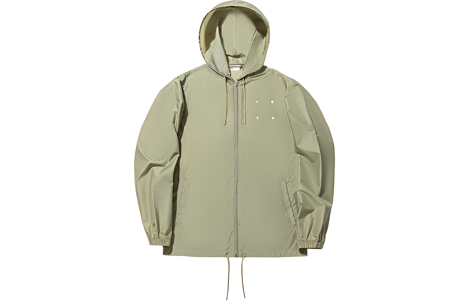 Li Ning Vital Trench Coat Unisex Agarwood Green AFDU259-5 L