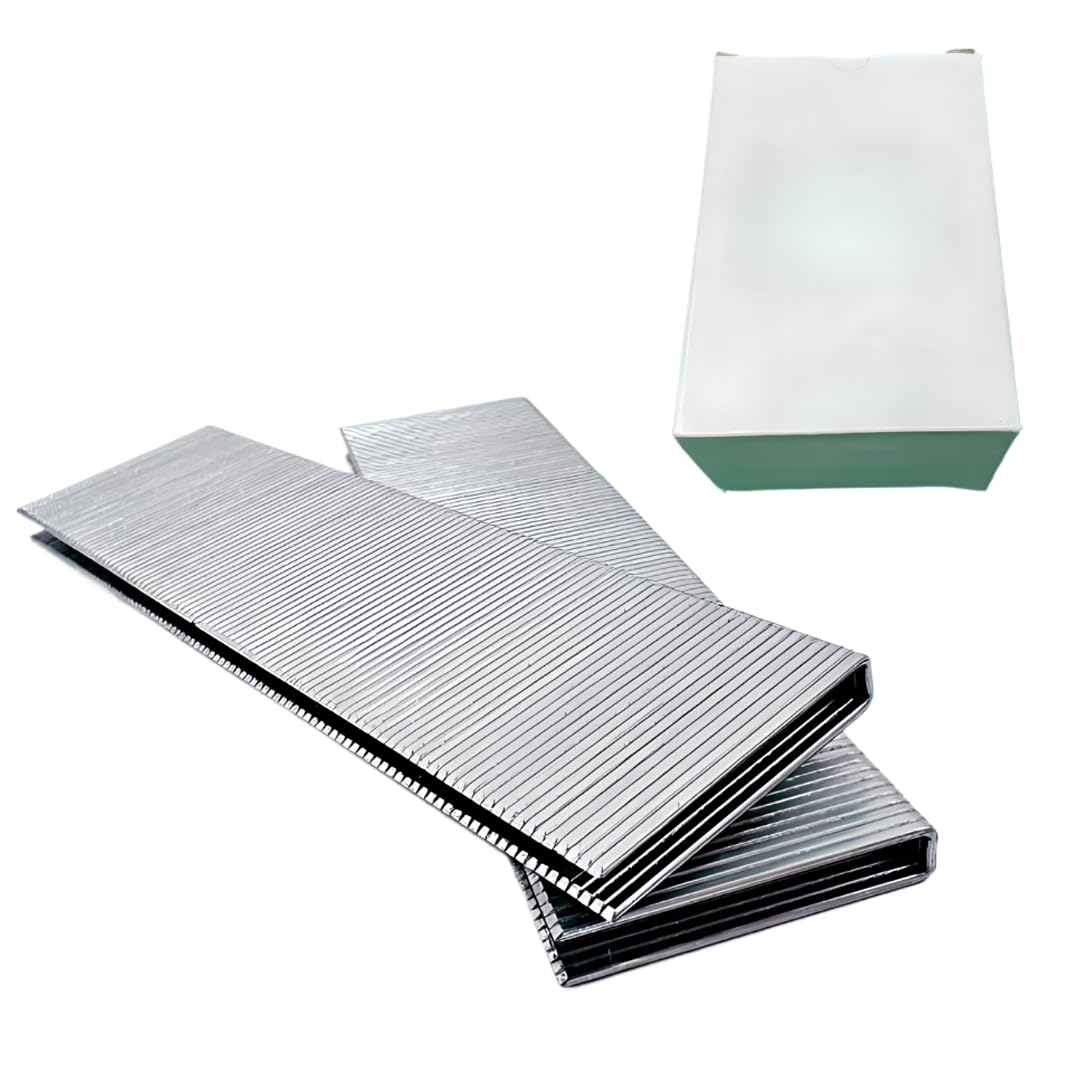 

Staples for Electric 6mm Shoulder 32mm Leg Pack of for Gun Air Finishing DIY Tools Staplers, Width, Length, 5000, Staplers, Staplers, Nailers,