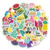 10 30 50Pcs Summer Vacation Style Stickers For Suitcase Skateboard Laptop Luggage Fridge Phone Car Styling Diy Decal Sticker