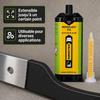 Plastic Glue - INNOTEC - 50 Ml - Two-component - Black - Double Cartridge