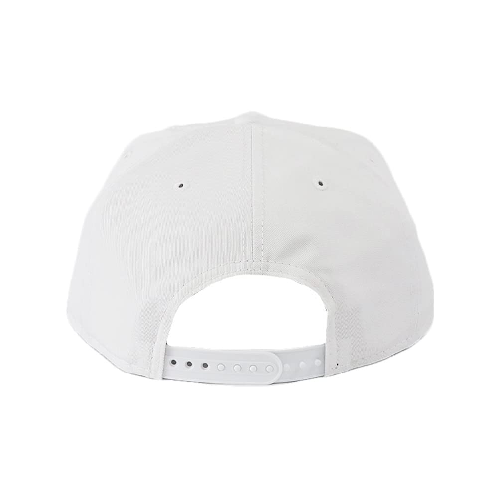 New Era 9FIFTY NE400 Snapback with 99HeadweaShop Baseball Free Size Cap, Plain, Men's, Sticker, Cap, Unisex, White, [Item]