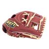 ZETT Neo Status Youth Softball Kenta Imamiya for Second and Bordeaux Brown x Pastel Size L heights BJG702610N Glove, Style, Shortstop, Right-Handed