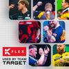 TARGET Darts Luke Littler World Champion KFLEX Flight Shaft KFLEX Flight Short Medium 6 Medium & System, No. 2/No. 6, All-in-One 3-Pack, (19mm),
