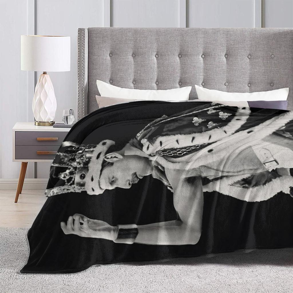 Sänger Freddie Mercurys Decke Warme Muster Plüsch-Kuscheldecke Für Kind Heimdeko Flanell-Tagesdecke Bettbezug