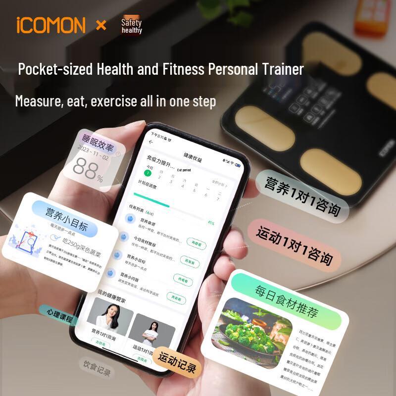 ICOMON SO04 Smart Body Fat Scale