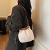 Winter New Fluffy Textured Casual Crossbody Bags Women Fashi Bucket Bag Korean Style Simple and Versatile Handle Shoulder Bag
