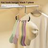 1PC hat storage artifact 1 hanger can hang 8 high-top hats, dormitory wardrobe hanging household multi-functional hat display rack,