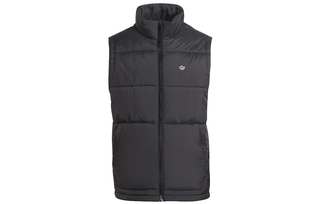 Adidas Originals Vests Men s Black Stand Collar Moderate Other H13558 XL