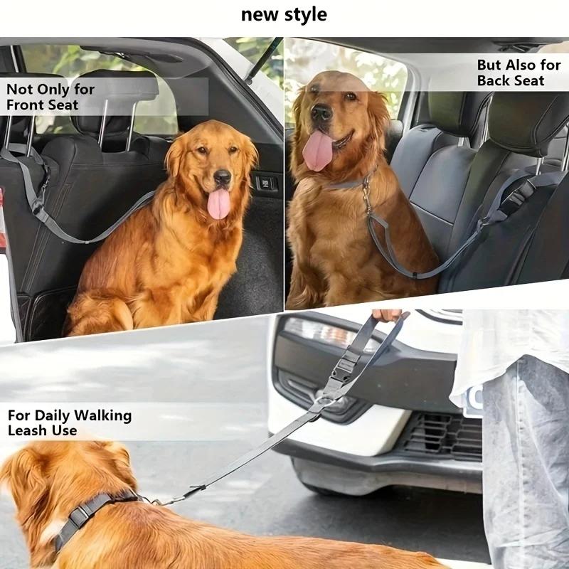 Pet Supplies Car Safety Hanger Loop Dog Leash Cat Leash Car Headrest Stretchable Traction Rope Pet Accessories Dog Products