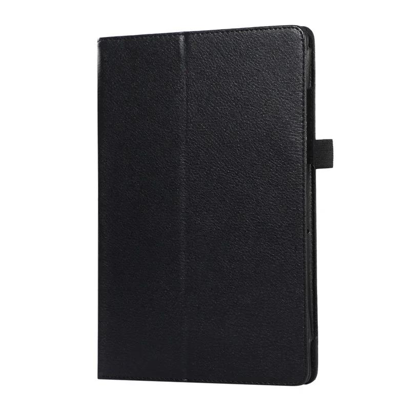 

For Galaxy Tab A11 Plus / A9 Plus 11inch Case Lightweight Stand PU Coque For Samsung Galaxy Tab A11+ Cover 2025 11 SM-X235 Funda Tab A9Plus A11Plus чёрный