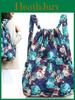 Nylon Drawstring Backpack For Women With Waterresistant Design And Large Capacity For Daily Use