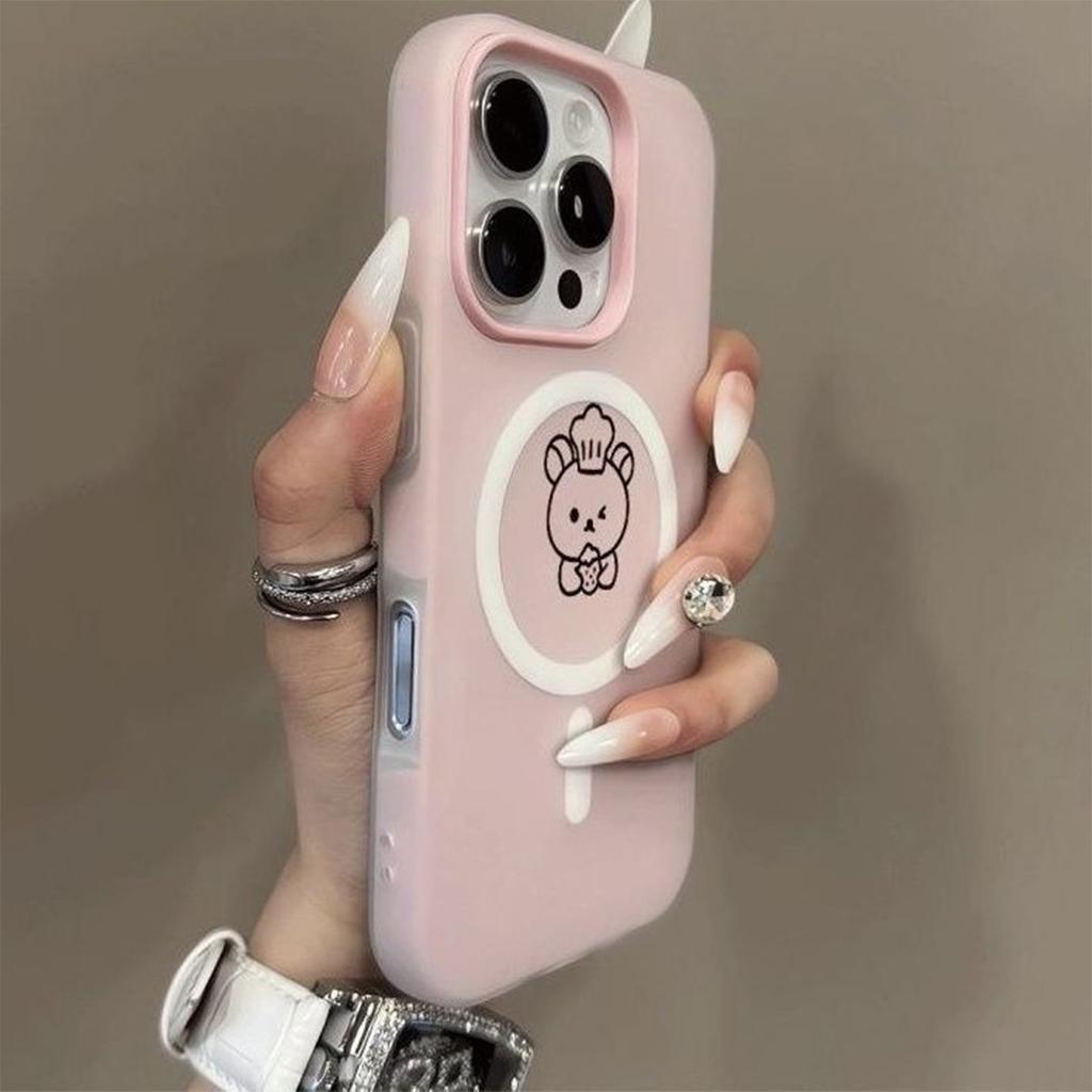 Für IPhone17promax Jelly Zwei-in-Eins Magnetische Handyhülle Flüssig Mode Schlicht High-End-Sinn Ins