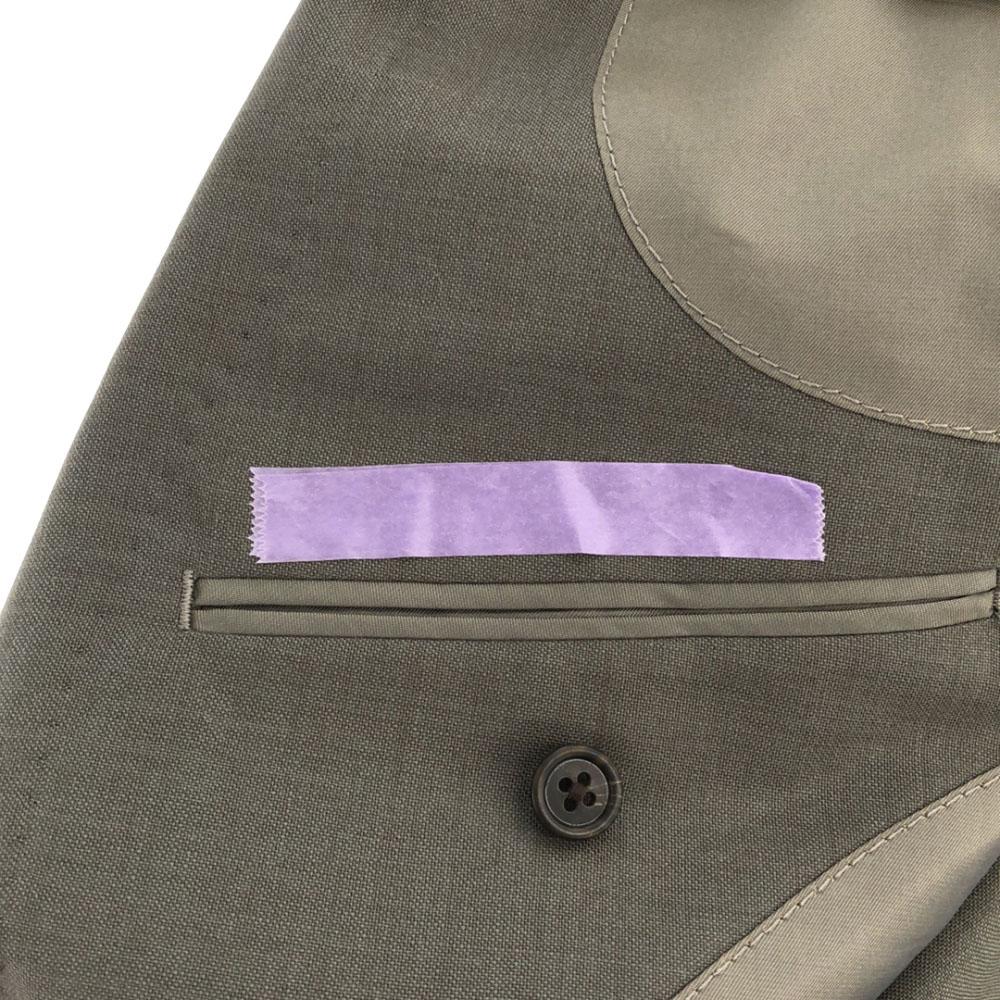 Burberrys 90s wool tailored jacket 94-82-175A6 khaki Old Men's Used