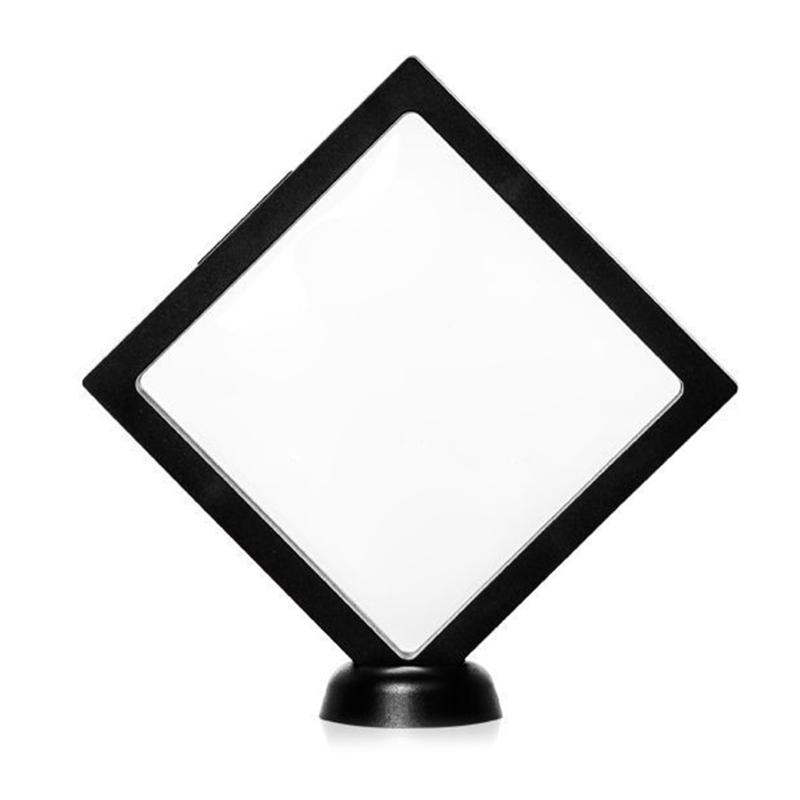 Challenge Coin Display Stand 3D Floating Transparent Phone for Case Jewelry Specimen Military Medal Stand Frame