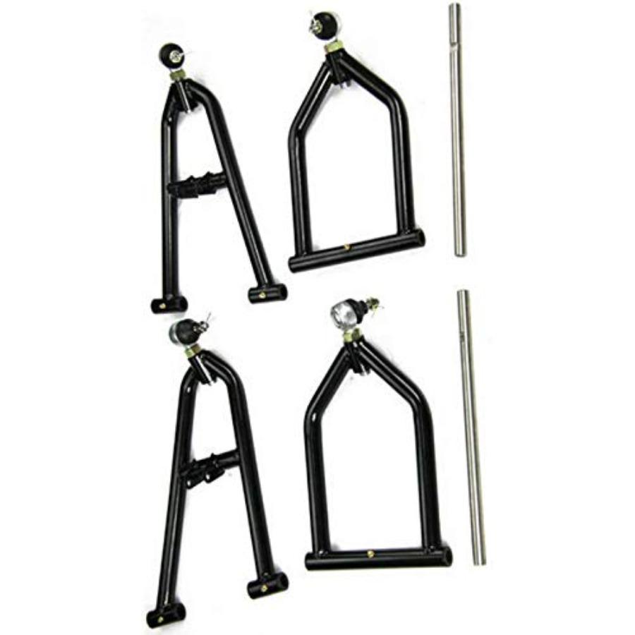 ALLOYWORKS Sport Plně Nastavitelné Prodloužené Přední A-rameno +2+1 Širší Pro Yamaha Banshee YFZ 350 s Maznicí Vylepšené Odpružení