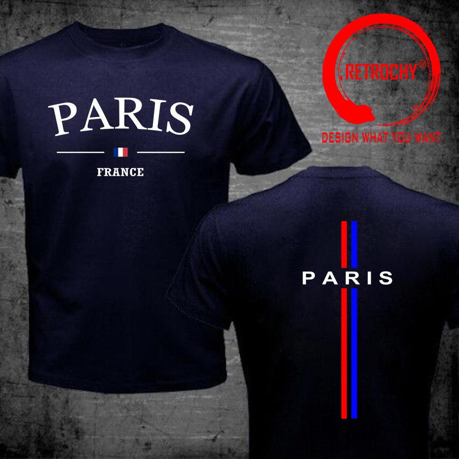 Vintage French Paris Print T Shirt Unisex Casual Tshirt O Neck Short Sleeve Tops Tee Shirt Fashionable Comfy Casual Summer TShirt