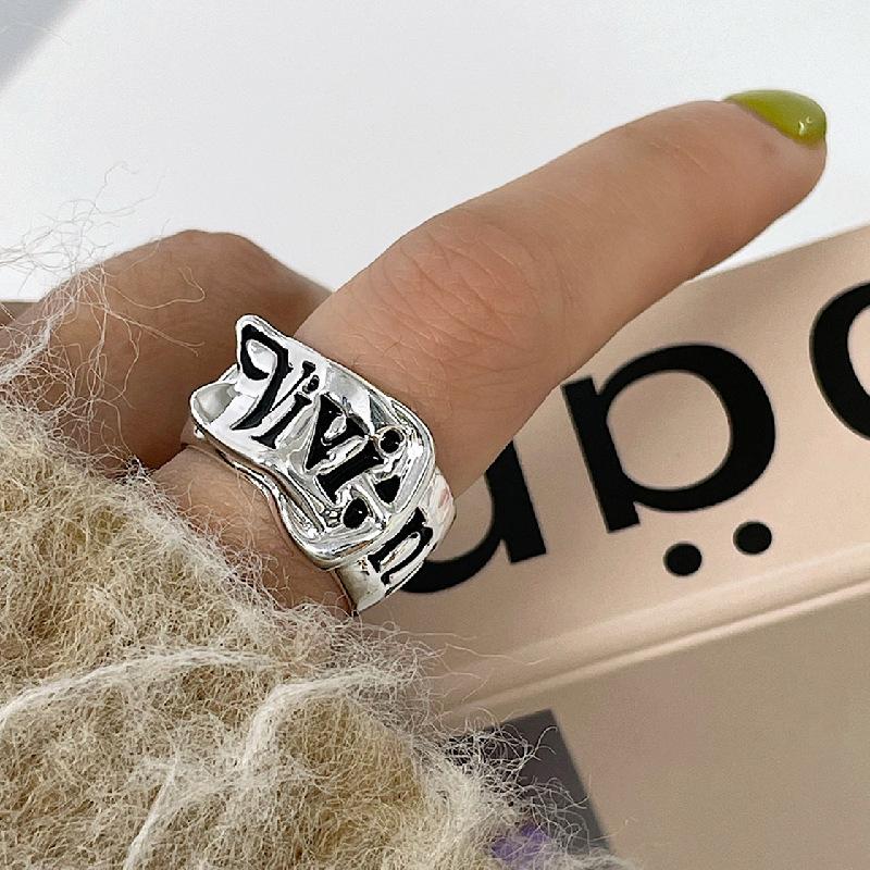 Planet Weit Gesicht Gürtelschnalle Premium Gefühl Brieföffner Ring Persönlichkeit Dunkler Wind Kombination Zeigefinger Saturn Ring Weiblich