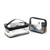 Wash Pouch Travel Zipper Toiletry Bag Bath Storage Storage Bag Transparent Cosmetic Bag Makeup Case