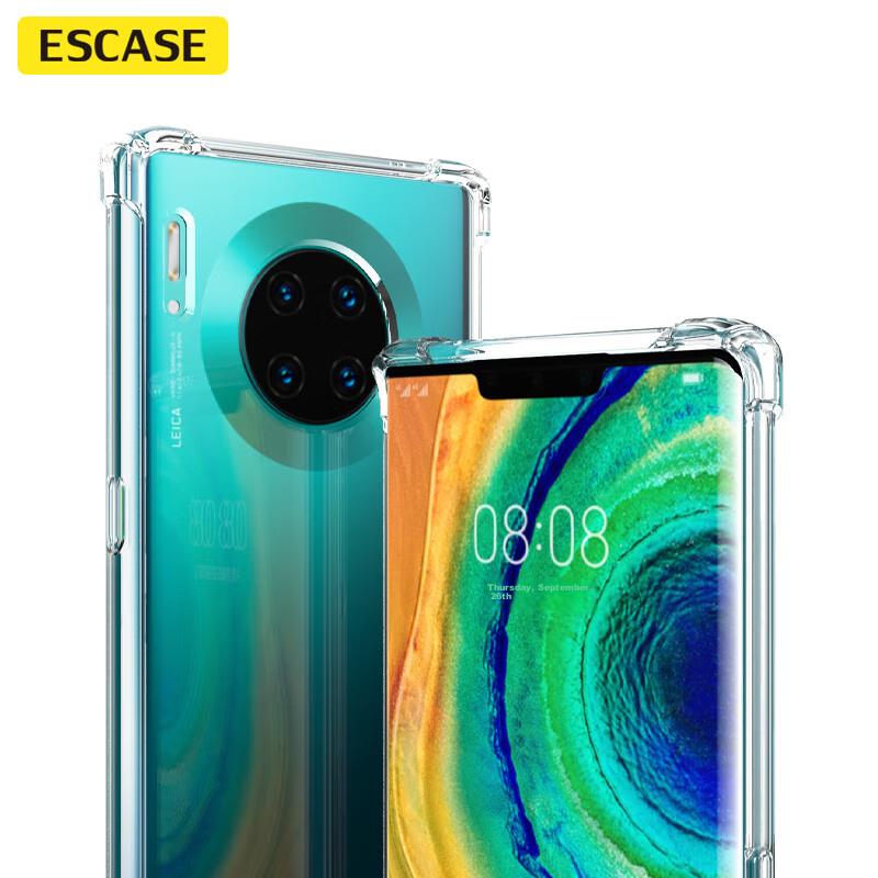 Huawei Mate30 Pro Phone Case, 30 EPro Shockproof Full Coverage Soft with Air Cushion, Dual Material Anti-Drop German Bayer TPU, High Transparency
