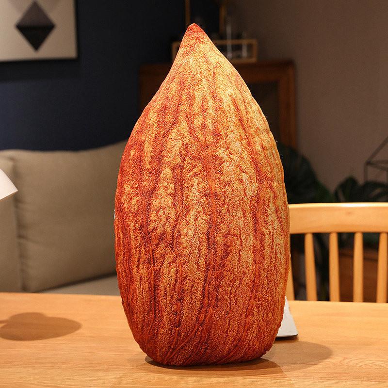 Adorable Nut Plushies Toy Almond Pistachio Cashew Walnut Cartoon Girls Sleep Pal