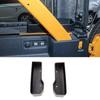 2-Piece Black ABS Rear Trunk Storage Box for 4-Door Versions