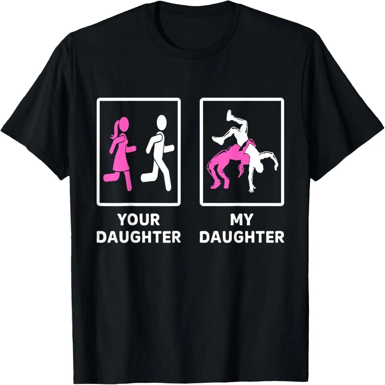 Wrestling Mama My Daughter Your Daughter Wrestling Mom T-Shirt S разноцветный